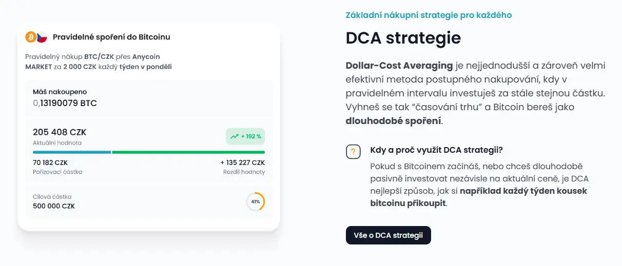 DCA na stostuj.cz